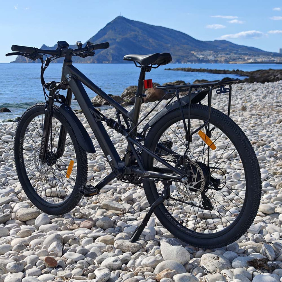 Electric bicycle walking