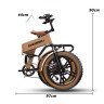 Off-road electric bike Zhengbu, 400W, 10Ah