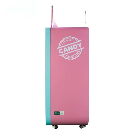 Vending machine for cotton candy