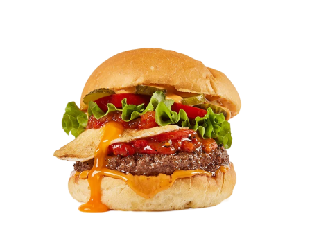 Burger an aunt from Barcelona