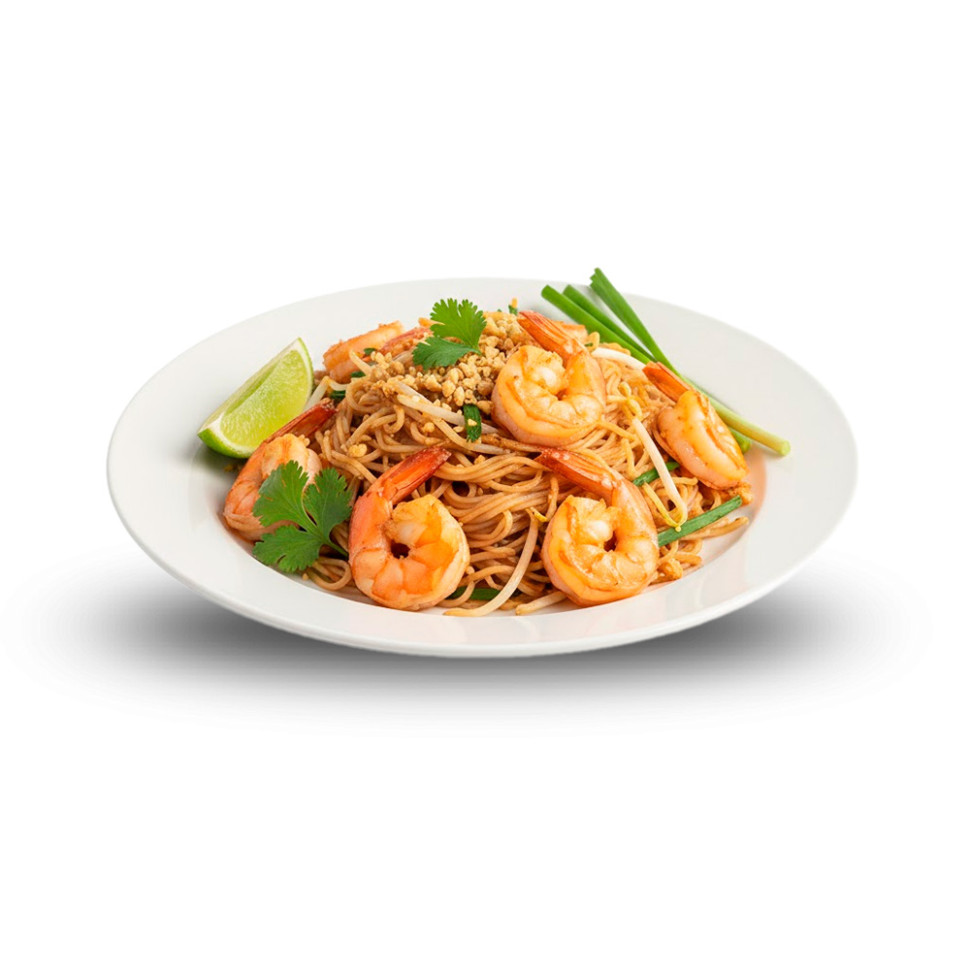 Pad Thai con Gambas